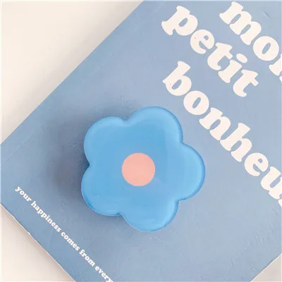 New Epoxy Resin Universal Fresh And Lovely Flowers Foldable Grip Tok Bracket Mobile Phone Ring Bracket Mobile Phone Accessories 1