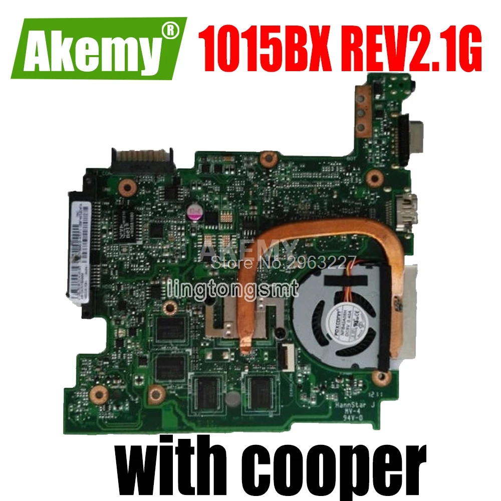 1015BX материнская плата REV2.1G 2 ГБ/1 Гб Память для For Asus Eee PC ноутбука плата|Материнские