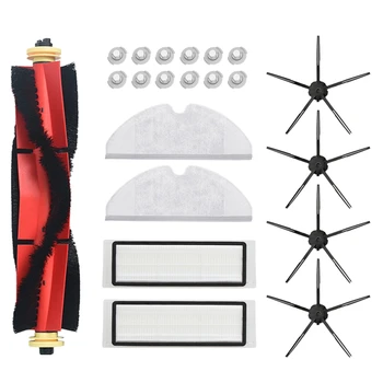 

HOT-21Pcs Robot Vacuum Cleaner HEPA Filters Main Brush Accessories for Xiaomi Roborock S5MAX S6 S50 S55 S60 S65 Robot Parts