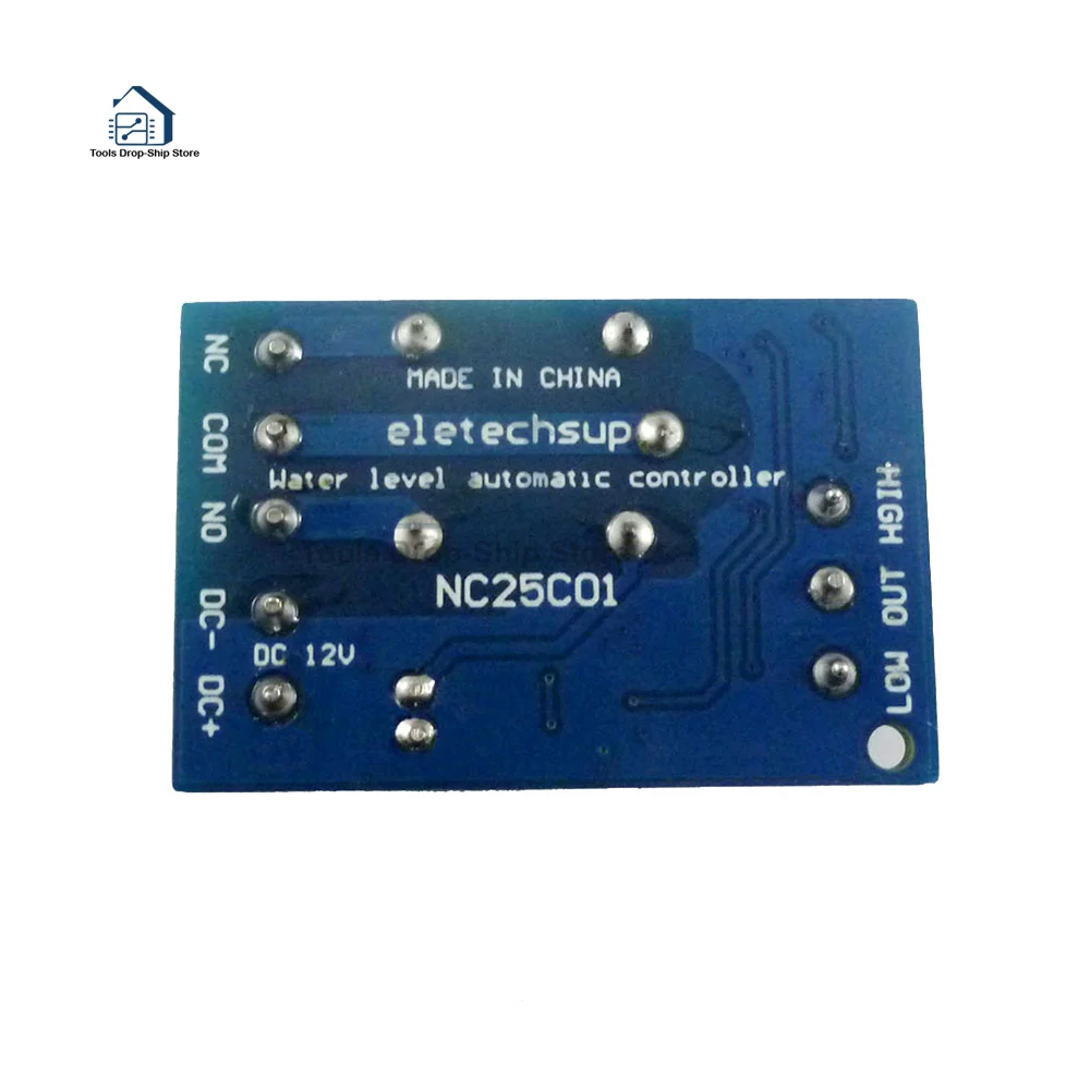 2 in 1 Pump Pour Water Automatic Controller DC 12V Liquid Level Sensor Switch Relay Module for Motor Fish tank Waterhouse Irriga