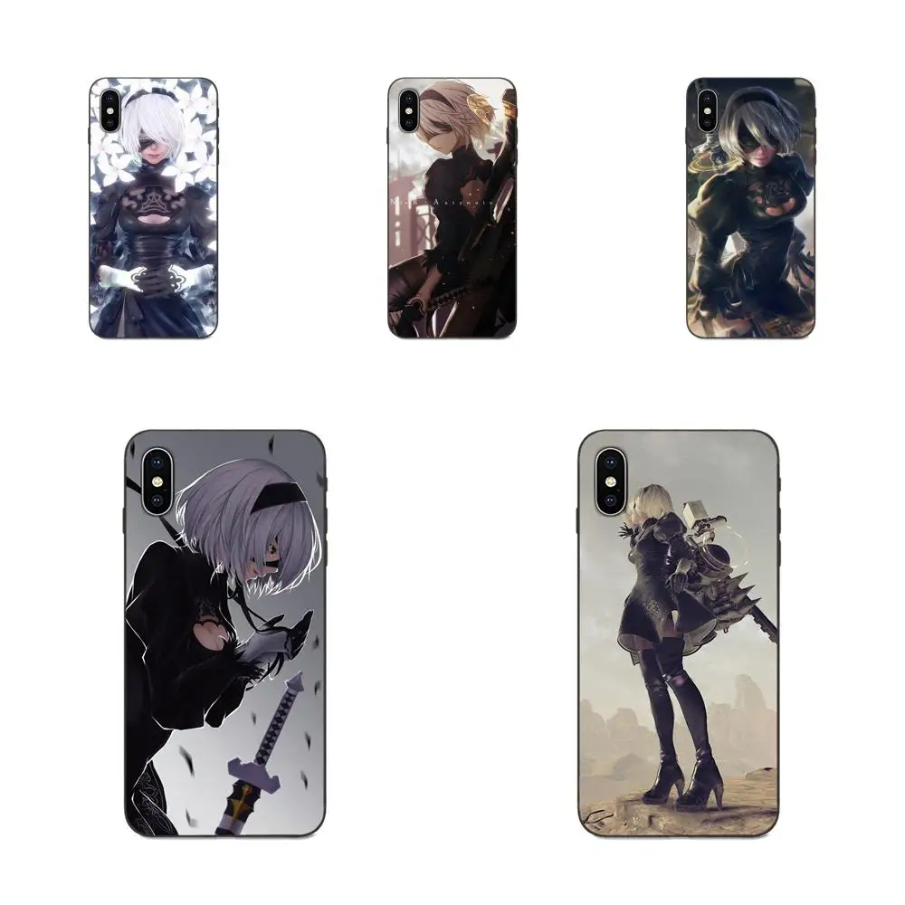 Мягкие смарт-Чехлы Nier Automata для Huawei nova 2 2S 3i 4 4e 5i Y3 Y5 II Y6 Y7 Y9 Lite Plus Prime Pro 2017 2018 2019 |