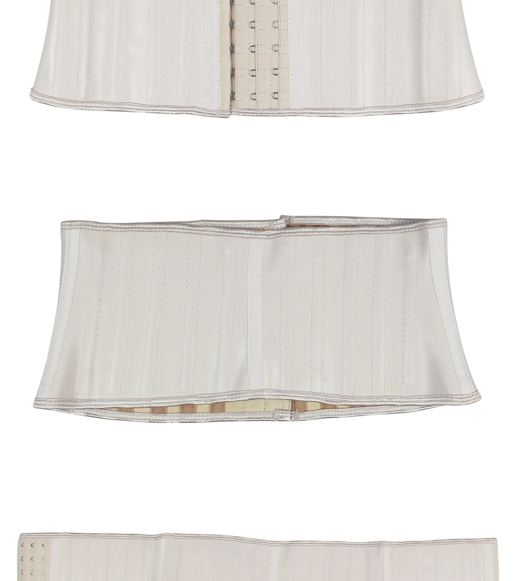 NB1943B-5 Atbuty Shorter Torso Waist Trainer 25 Steel Bones Corsets Small Waist Shaper Underbust Slimming Tommy Control (17)