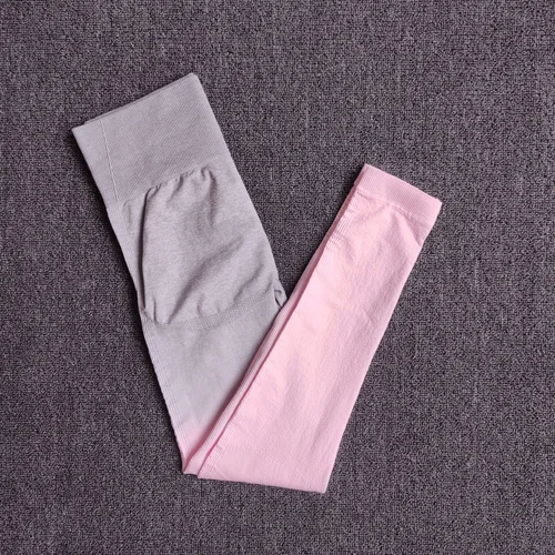 PantsPink BOUSSAC, комплект для йоги, спортивный бюстгальтер, леггинсы, Женский комплект для спортзала, бесшовная одежда для тренировок, фитнеса, спортивная одежда, спортивный костюм для фитнеса, спортивная одежда - Цвет: PantsPink