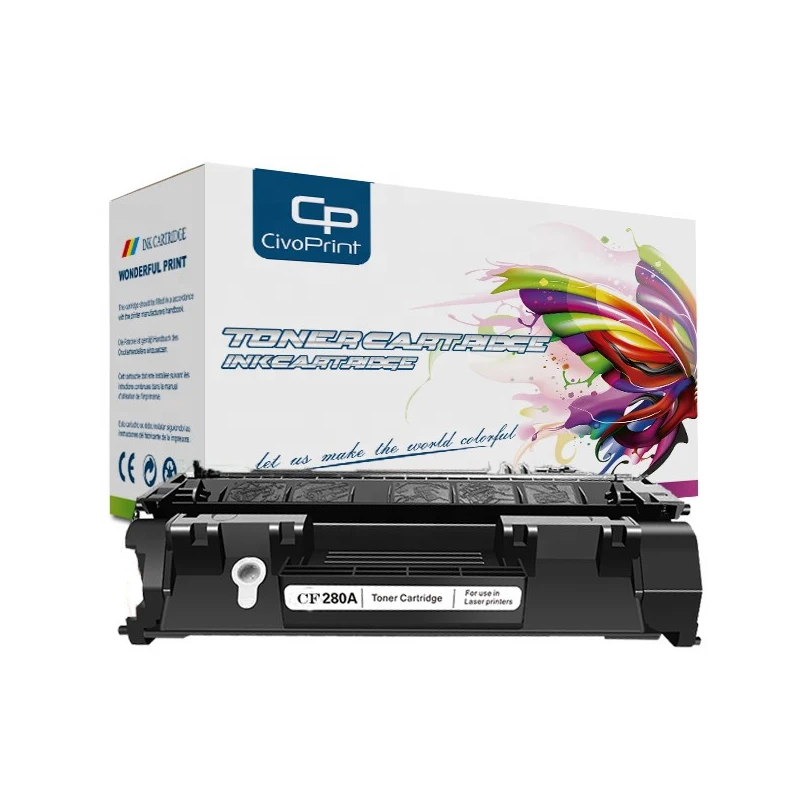 Compatible Toner For HP Laserjet M401 M425 80A 80X CF280A CF280X - Print Supply Outlets