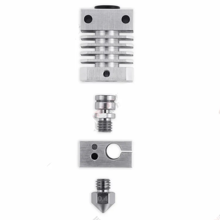 Funssor 1 шт. 0 4 мм полностью металлический Hotend Kit для Creality CR 10 / CR10 CR10S Ender 2 3 5