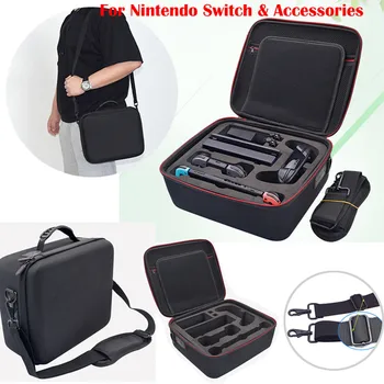 

Nintendoswitch NS Carrying Case Compatible for Nintend Switch Console & Accessories-Fit Extra Switch Pro Controller
