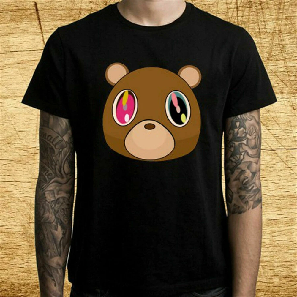 新カニエ西ツアー卒業クマロゴメンズtシャツサイズs 2xlブランド服tシャツ Tシャツ Aliexpress