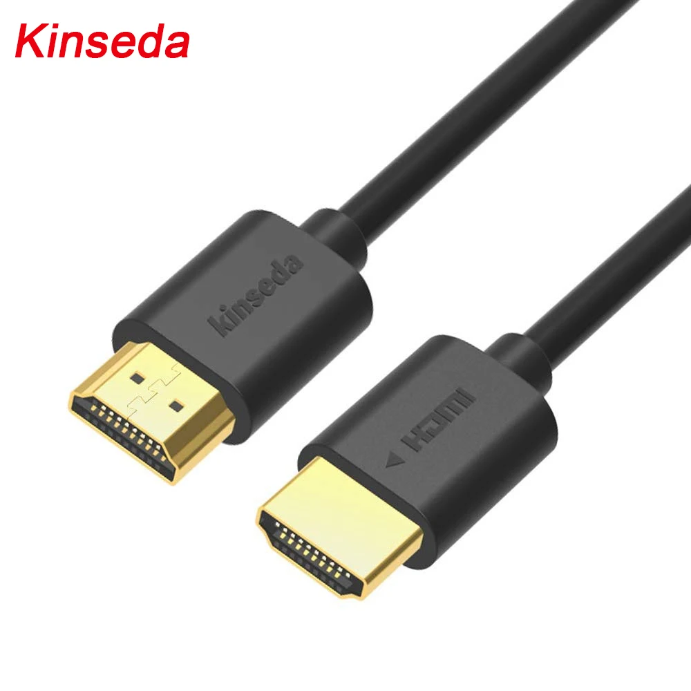 Kinseda 4K HDMI кабель высокоскоростной Hdmi 2 0 Шнур поддерживает 60 Гц UHD 2160p 1080p 3D HDR для