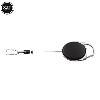 

ABS Plastic Retractable Creative Key Chain Anti Loss Anti Theft Steel Wire Rope Chain Outdoor Mountaineering Key Ring