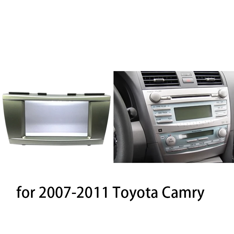 Автомобильный Радио стерео двойной Din Dash комплект жгут для 2007-2011 Toyota Camry