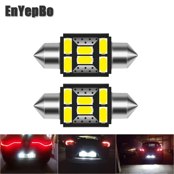 

2Pcs LED Car License Plate Light C5W 36mm For Renault Megane II Renault, Scenic, Fluence, Laguna ETC Car Number Lamp 12V White