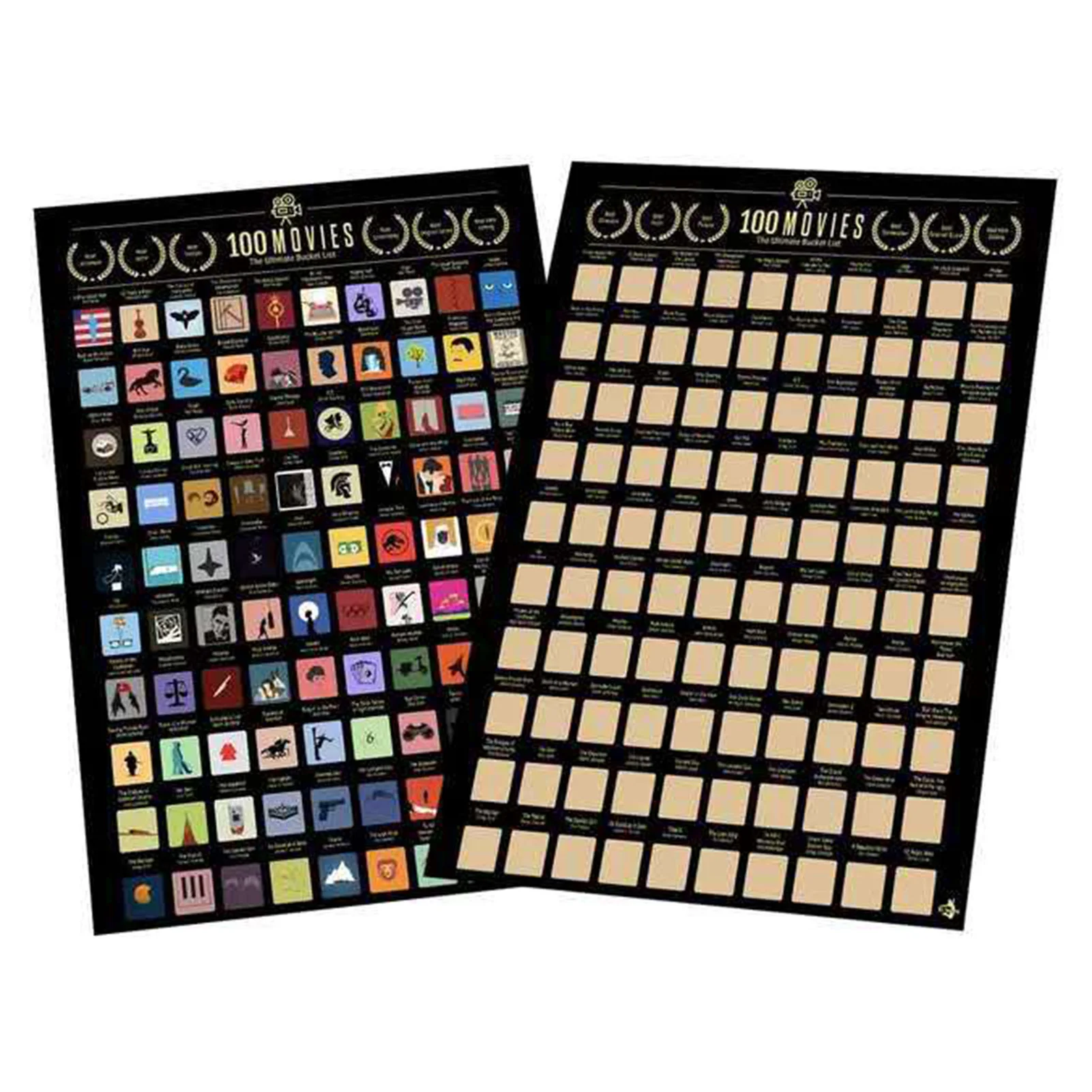 100 анимационные фильмы постер ведро с защитой от царапин настенный обязательно