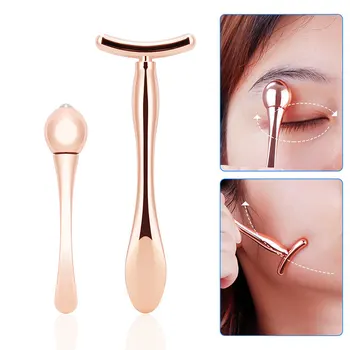 

Mini Eye Massage Stick Anti Eye Pouch Dark Circles Massager For Eyes Care Tools T-shape Face Lifting Thin Face Magic Stick Small
