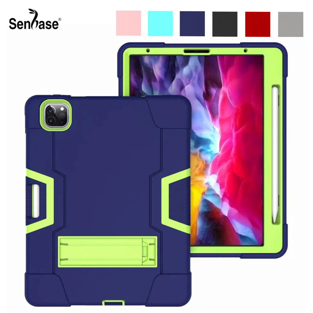 Per Ipad Pro 11 2021 2020 2018 A2301 A2459 A2230 A1980 Custodia Antiurto Per Bambini Sicuro Pc Supporto Ibrido In Silicone Custodia Per Tablet Complet