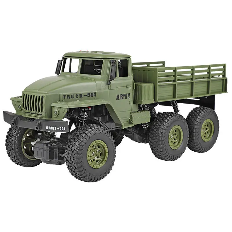 1/16 RC военный грузовик 6 колесный привод дистанционного управления внедорожный Радиоуправляемый автомобиль модель дистанционного управления альпинистская машина детская игрушка подарок