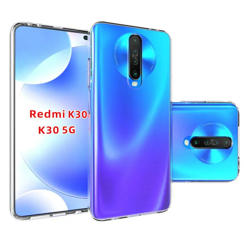 Прозрачный силиконовый чехол для Xiaomi Redmi K30 5G Mi 9T Pro 6 ГБ 64 8 128 256 натуральный мягкий