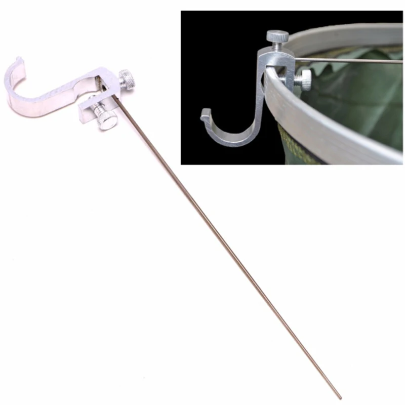 

1pcs Aluminum Alloy Decoupling Device Stainless Steel Single Needle Hook Picker Fishing Supplies