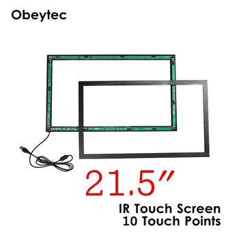 

Shipping for free! 21.5 inch IR touch sensor frame with 10 touch points driver free, 1 Year warranty