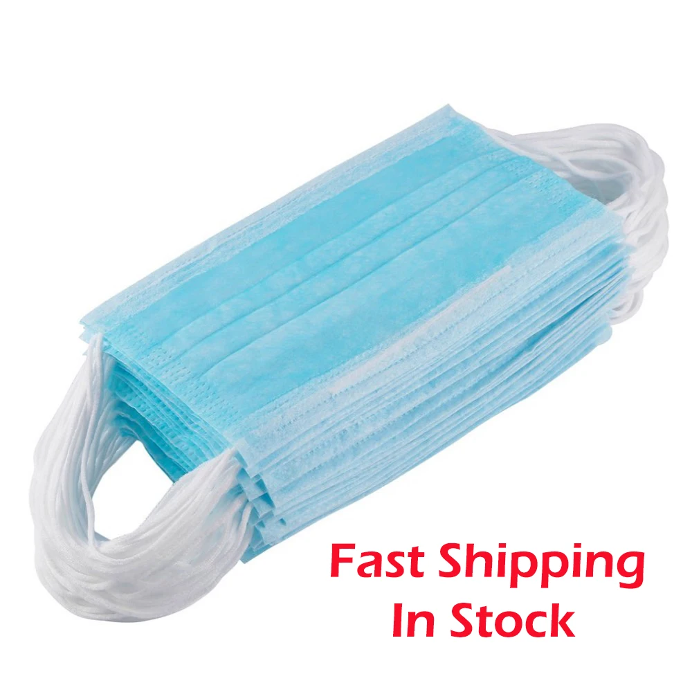 

Disposable Non-Woven Anti-dust Safe Breathable Mouth Mask Disposable Ear loop Face Hypoallergenic Masks