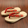 Zapatillas de madera hechas a mano para hombres y mujeres, sandalias de Samurai japonés, chanclas ► Foto 2/6