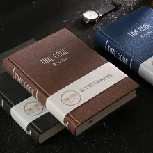 A5, трехлетний ноутбук, пеньковая ткань, бизнес, офис, ноутбук, пять лет, ретро, толстый, эффективный, ручной, ноутбук