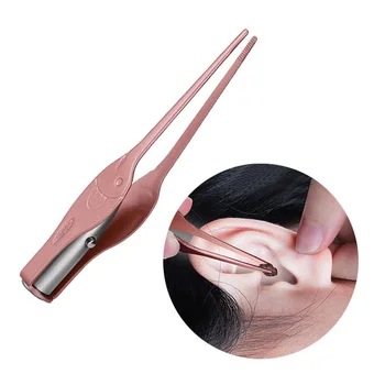 

Ear Pick Digging Tweezer LED Earpick For Children Adult Ear Wax Cleaner Remover Tool
