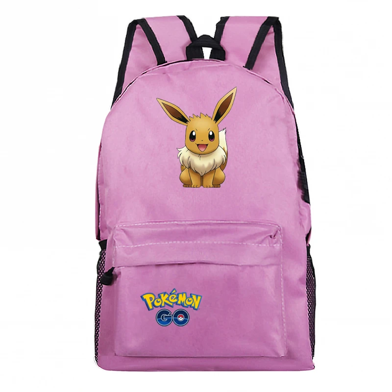 Аниме рюкзак Pokemon карманные монстры холщовый рюкзак для женщин рюкзак для мужчин Покемон школьные рюкзаки Mochila