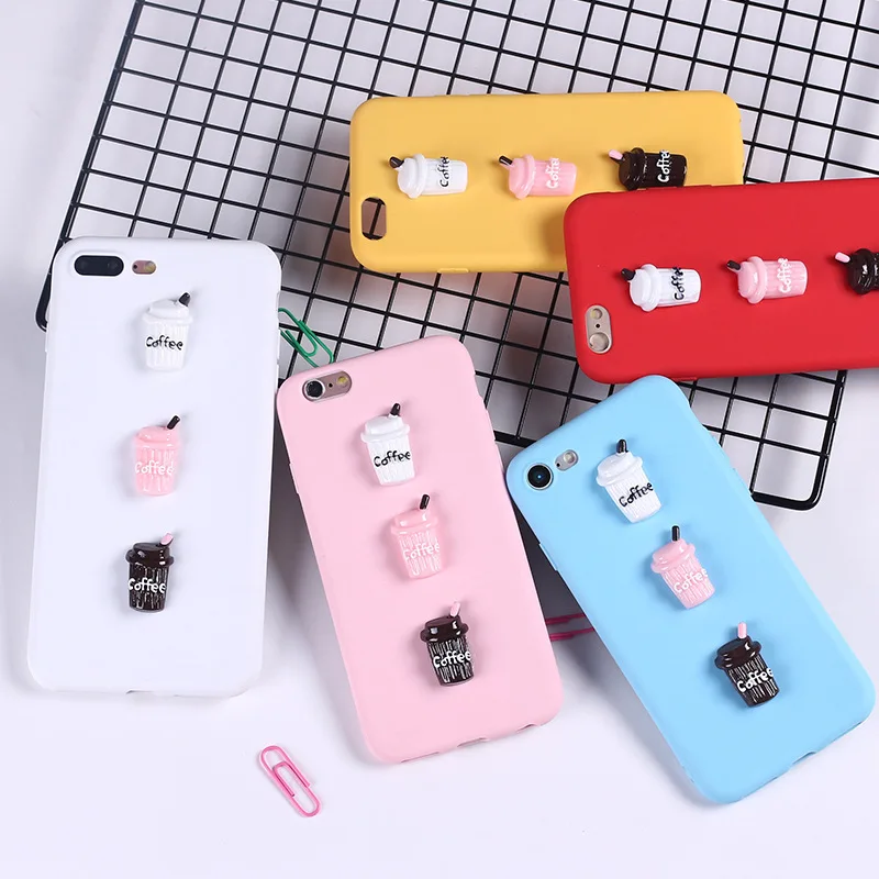 Милый конфетный Кофе чехол для BQ 5591 5520 5059 5058 5050 5044 5035 5022 5020 Vsmart Joy 1 активный плюс 3D