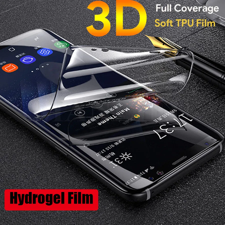 

10D Soft Hydrogel Film For Moto One Vision Z2 Z3 Z4 G9 Play TPU Front Screen Protector For Motorola Moto G9 G8 G7 G6 G5s E6 Plus