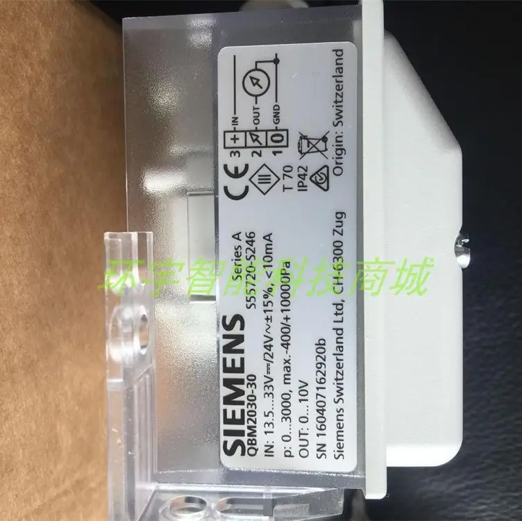 Фирменный QBM2030-5 газовый датчик давления воздуха, датчик перепада давления, передатчик
