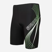 

New Swimsuit Mens Swimming Trunks Sexy Swimwear Jammers Quick-dry Boxer Shorts Tight Swim Trunks Plus Size Quick Dry Swimming