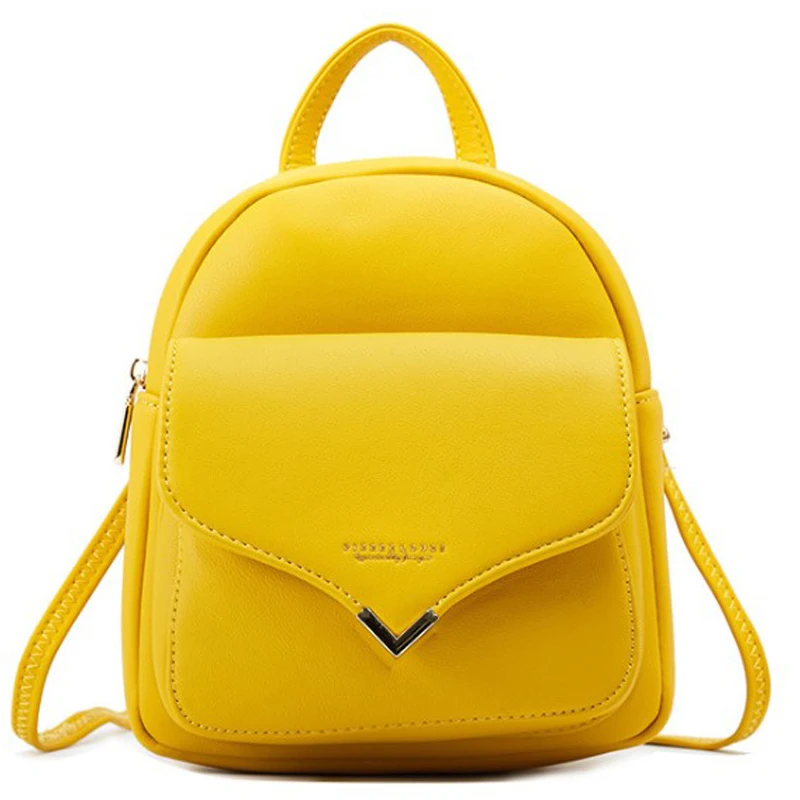 

New Fashion High Quality Ladies Small Backpack Simple And Delicate Backpack Large Capacity New Small Square Bag