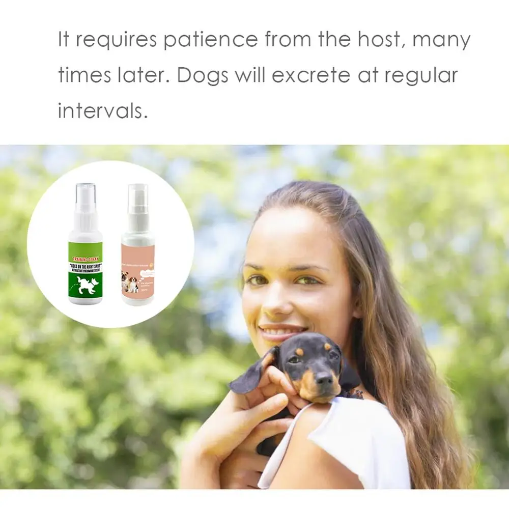 30ml Pet Dog Spray Inducer Dog Toilet Training Puppy Positioning