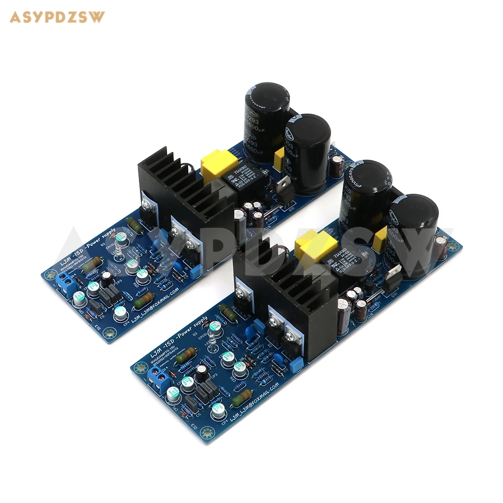 2-канальный цифровой усилитель мощности IRS2092 IRFB4019 L15D-POWER с защитой питания готовая