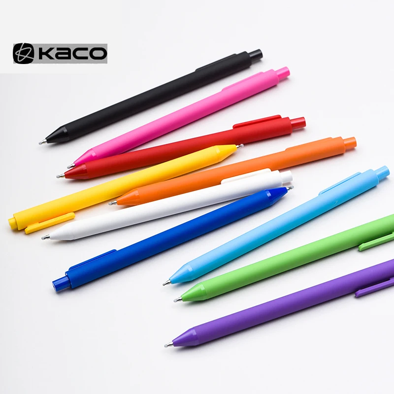 KACOGREEN ручка Kaco цветная 0 5 мм для подписи розничная продажа 1 шт. заправка цветных