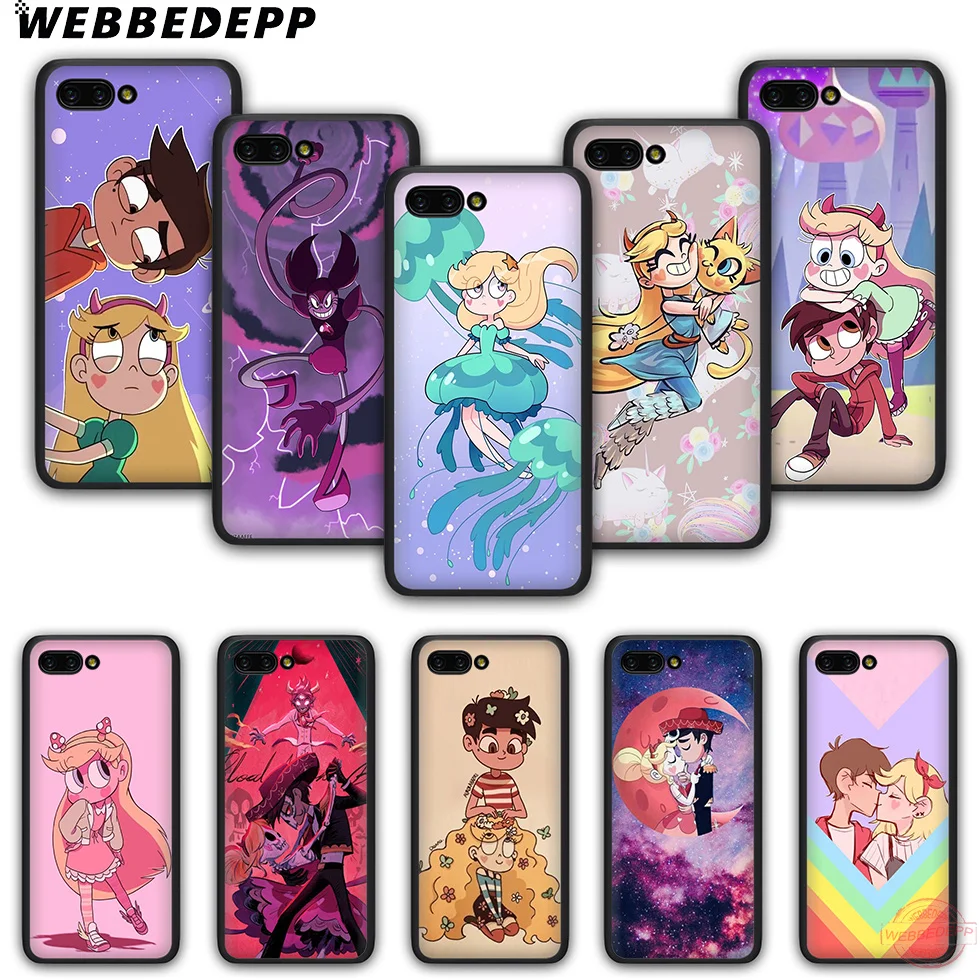 WEBBEDEPP Stars And Evil Forces Fashion soft silicone phone case for Honor 6A 7X 8X 8C 8A 9 9X 10lite Note10 20S 20 Pro |