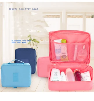 

2pcs-Portable cosmetic bag travel large capacity wash bag cosmetic bag multi-functional travel storage bag