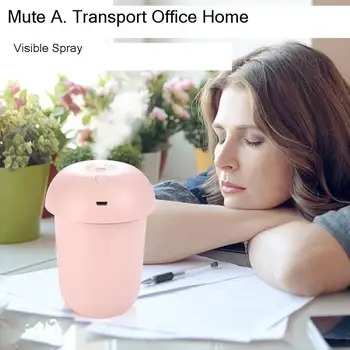 

Humidifier Household Usb Moisture Organ Vehicle Aromatherapy Device Mute Bedroom Spray Instrument Mushroom Lamp Scented Machine