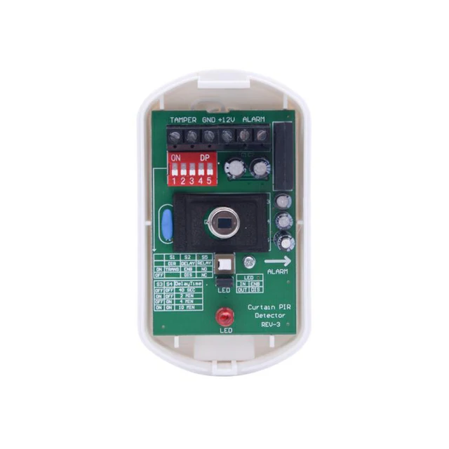 Wired Curtain Window PIR Motion Sensor Infrared Motion Detector to All Wired Alarm Panels for Smart Life House Security Protect 3