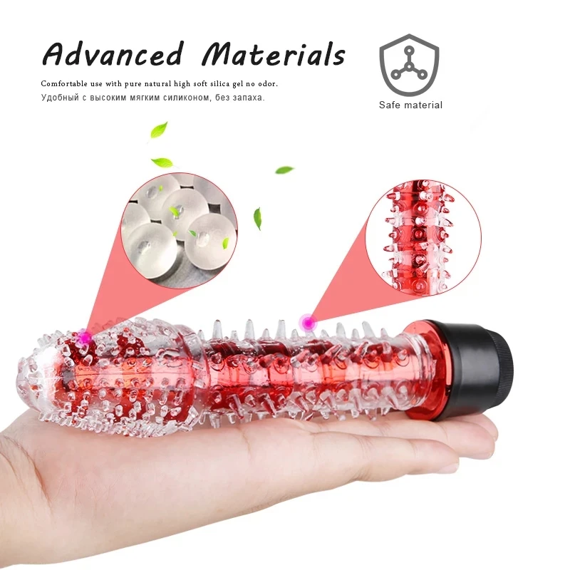 G Spot Vibrator Clitoris Stimulator Vaginal Massage Realistic Dildo Female Sex Toys