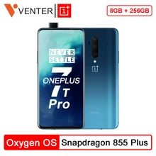 Global ROM OnePlus 7T Pro Snapdragon 855 Plus Octa Core Smartphone 8GB 256GB 6.67'' 90Hz AMOLED Screen 48MP Cam NFC Android 10
