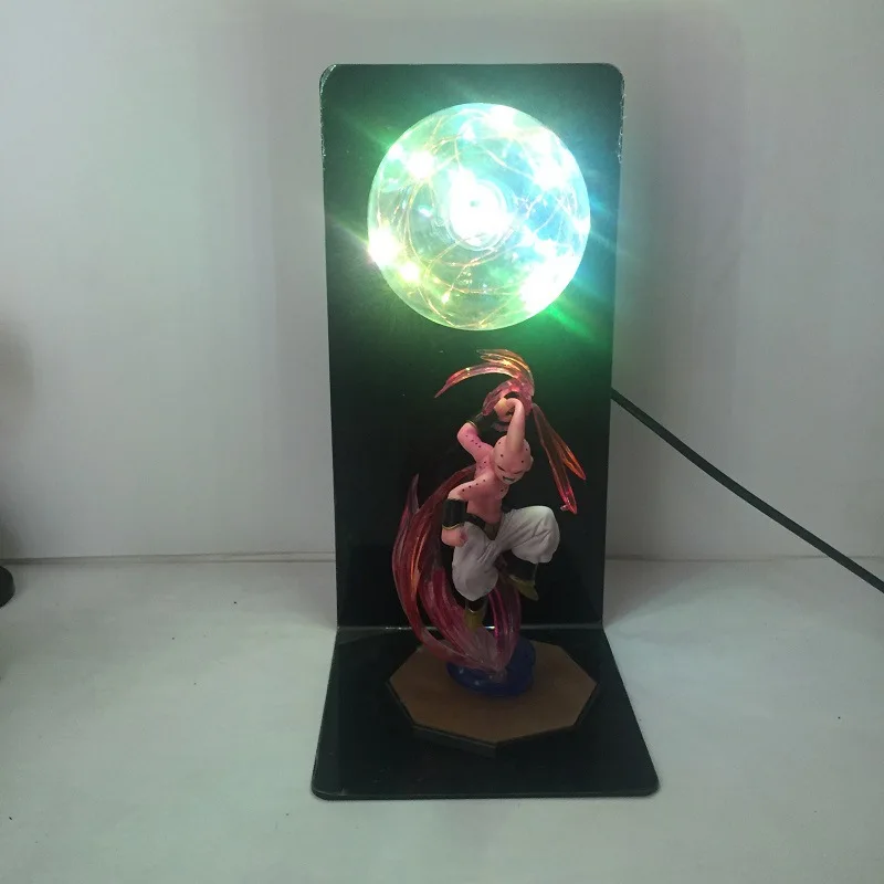 

Anime Dragon Ball Sun Wukong Garage Kit Creative Lamp LED Desk Lamp Eye-protection Lamp Glowing Toy Creative Shining