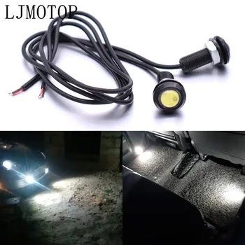 

DC 12V Eagle Eye LED 18mm Hawkeye DRL Daytime Running Light Signal Bulb For Honda Suzuki Yamaha Kawasaki Victory Harley KTM BMW