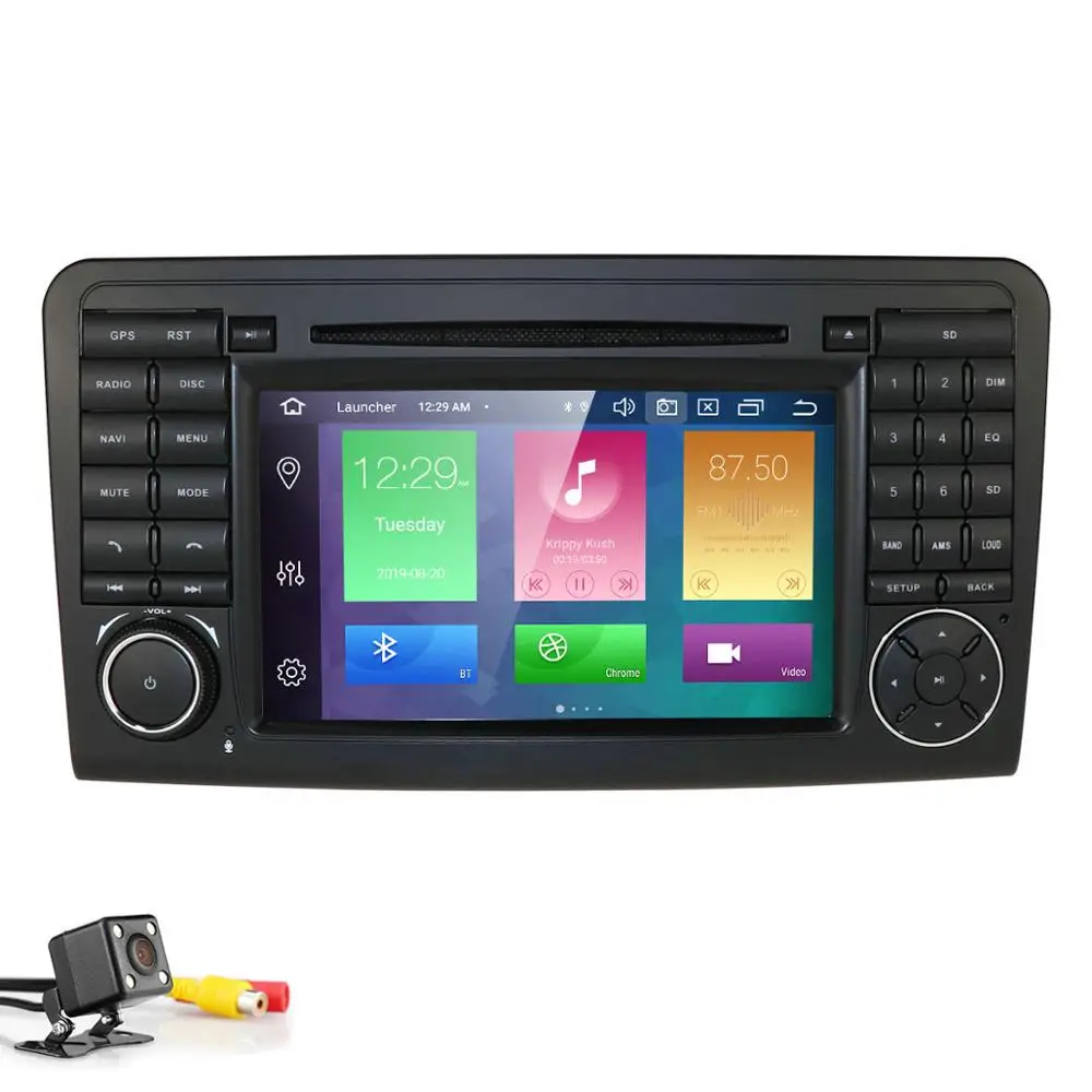 PX5 DSP ips android 9,0 автомобильный Радио Мультимедийный Плеер dvd gps для Mercedes Benz ML W164 GL X164 ML350 ML320 ML280 GL350 GL450 CAM - Цвет: Camera4