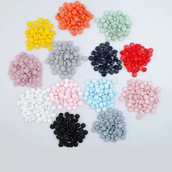 

100pcs Plastic Anti-slip Flat Spiral Buckle Adjustable Beads Mask Buckles Drawstring Button Elastic Band Ear Cord Accessories