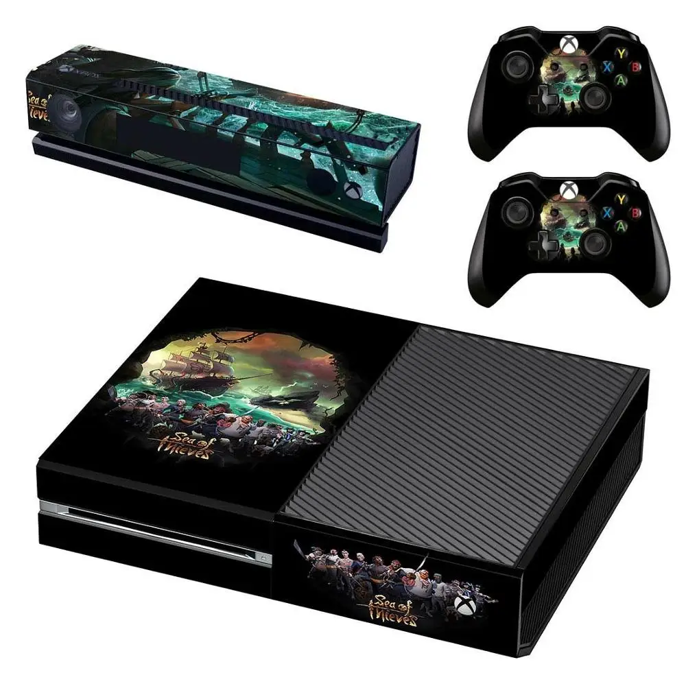 GSTM1575 Морские воры наклейки s для xbox one виниловые наклейки на кожу наклейки Pegatinas для xbox one консоль Kinect два контроллера шкуры - Цвет: GSTM1575