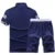 Лето 2021Two Piece Set Мужская Футболка С Коротким Рукавом Укороченный Топ Шорты Мужские Спортивные Костюмы Дизайн Мода Футболка Спортивный Костюм Набор Новый