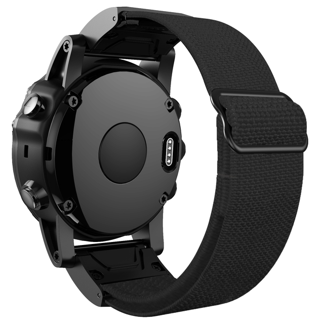 Quick Fit Watchband Straps For Garmin Fenix 6 6Pro 5 5 Plus Nylon Elastic Braid Loop Easyfit Wrist Band Forerunner 935 945