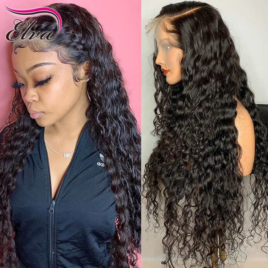 Pre Plucked Lace Front Human Hair Wigs 