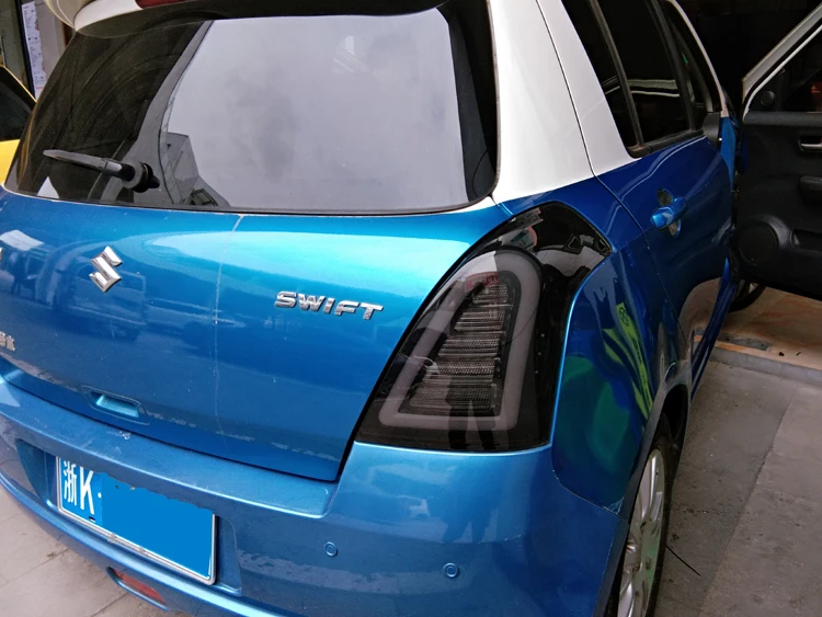 AKD автомобильный Стайлинг для Suzuki Swift задние фонари 2004- Swift светодиодный задний фонарь дневные ходовые огни тормоза Обратный Авто аксессуары